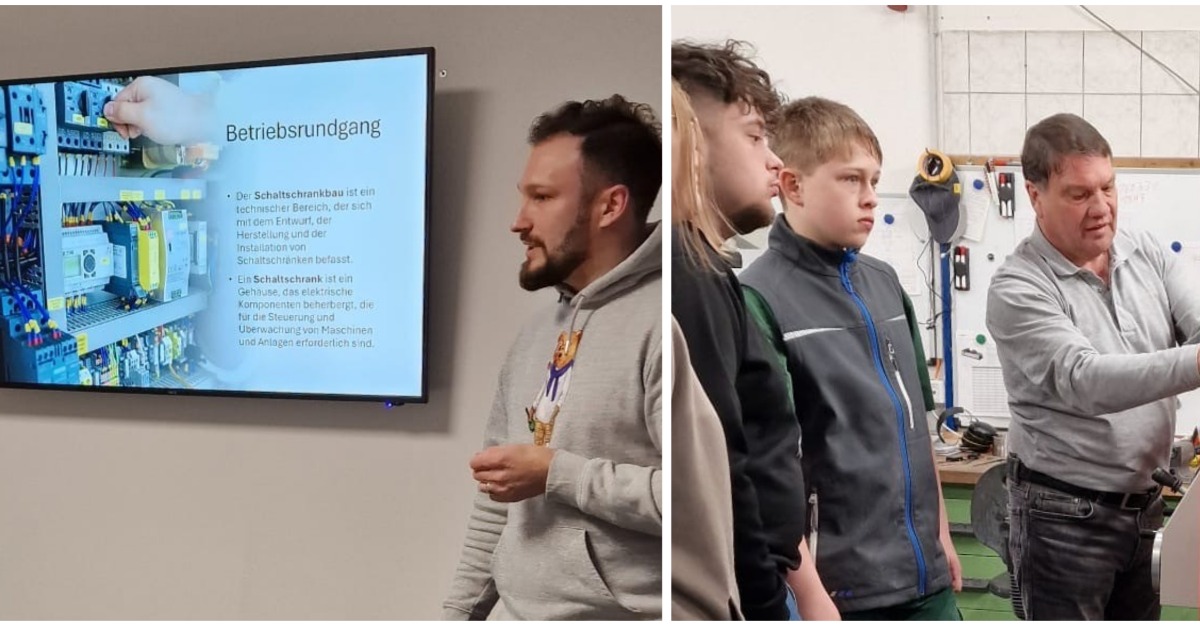 Junge Menschen für das Handwerk begeistern: Der „Handwerkerbus“ zu Besuch bei RLMT